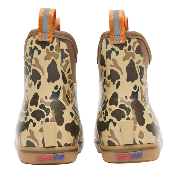 Xtratuf | Men's 6 in Ankle Deck Boot | Duck Camo