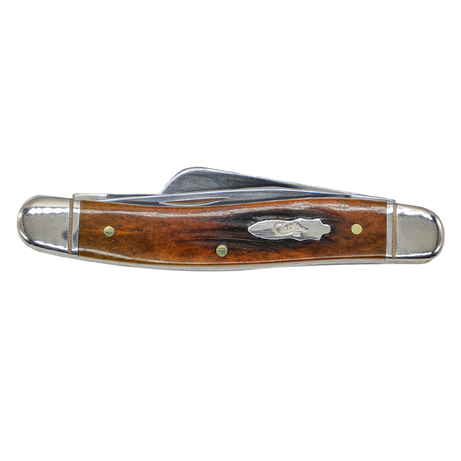 Case Knives | 03693 | My First Case Peach Seed Jig Old Red Bone Peanut