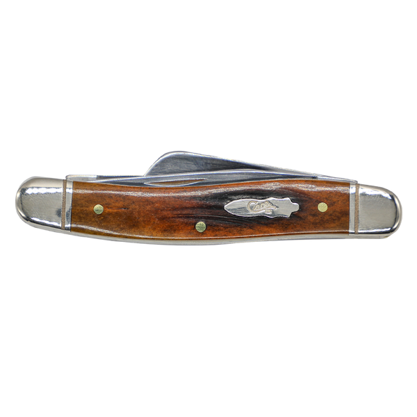 Case Knives | 03693 | My First Case Peach Seed Jig Old Red Bone Peanut