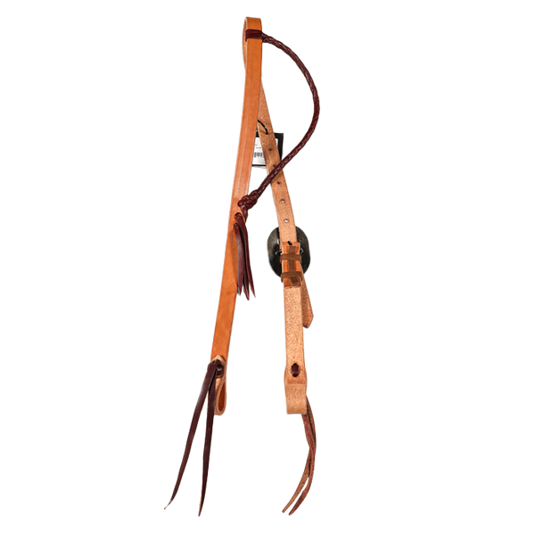 Wildfire Saddlery | 3/4" Headstall Braided Ear Harness with Cowboy Knots and Custom Buckles