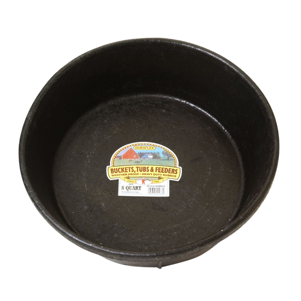Duraflex | 8 Quart Rubber Feed Pan
