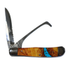 Rusted Nail Knives | Turquoise River | Acrylic Hoofpick Knife