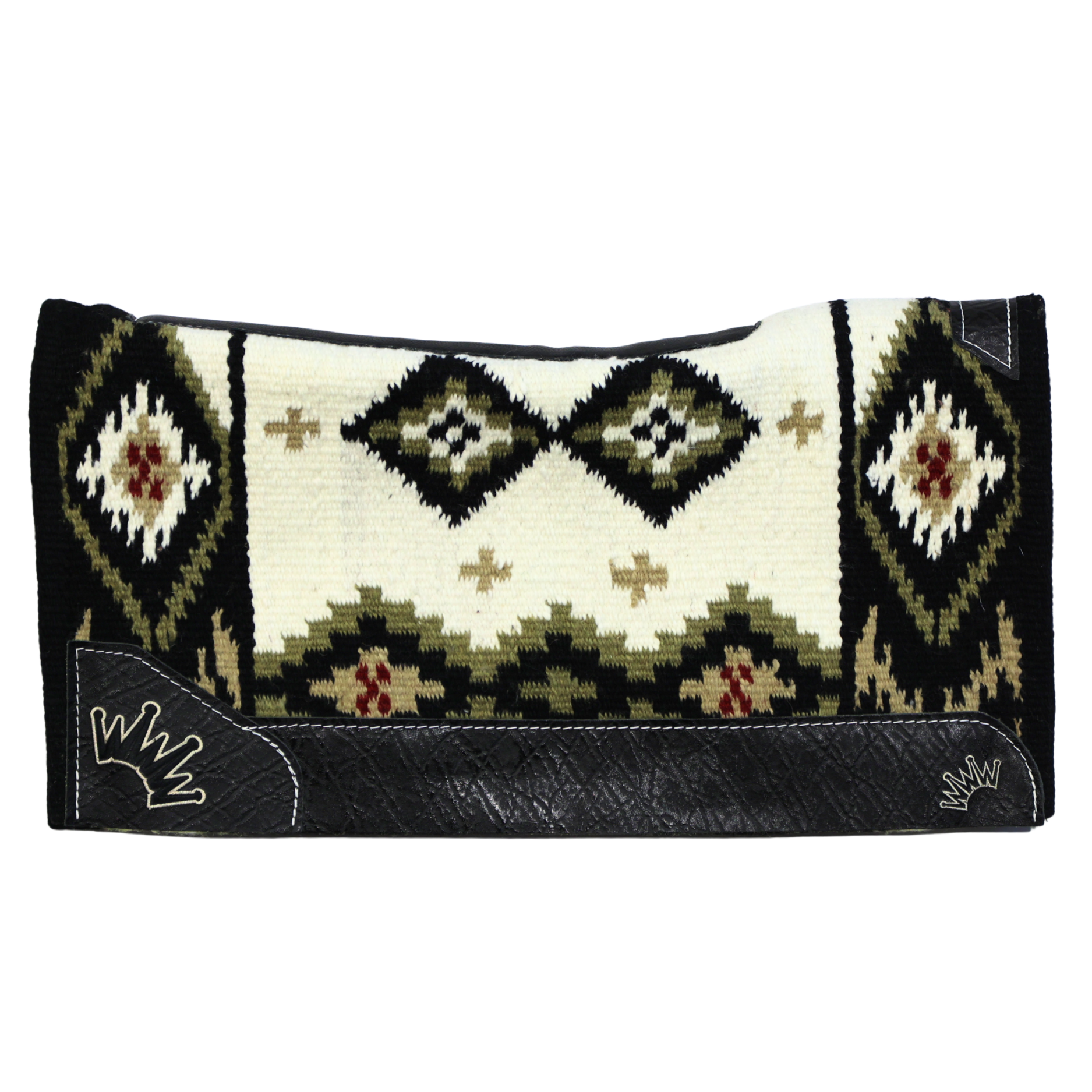 Best Ever Pads | Square Cut Black Beige Navajo | Black Elephant | 1