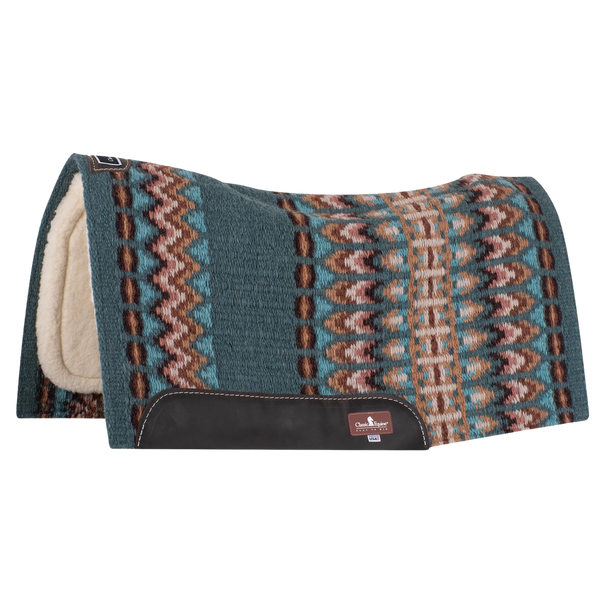 Classic Equine | SensorFlex with Blanket Top Contour Pad | 1" Fleece | 34" x 38"