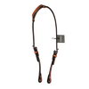 Wildfire Saddlery | Headstall Single Ear 5/8" Golden Spider Stamp