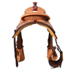 Smarty Saddlery | Calf Roper | 1/2 Tooled