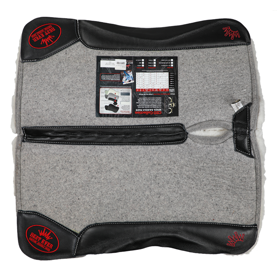 Best Ever Pads | Graphite Elephant with Royal Crown | 3/4