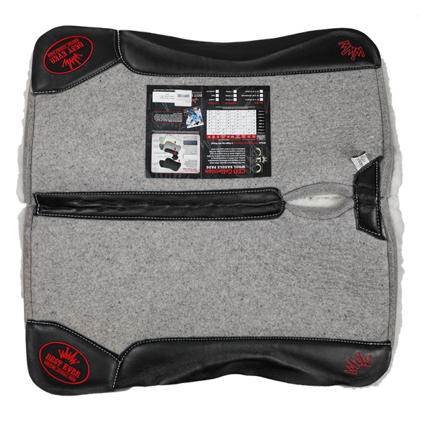 Best Ever Pads | Graphite Elephant with Royal Crown | 3/4" CEO BHS | 30" x 30"