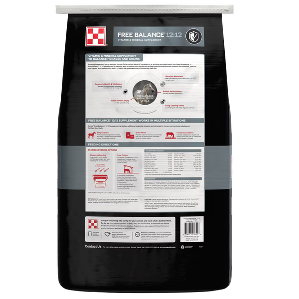 Purina | Free Balance 12:12 Vitamin & Mineral Supplement | 25 lb