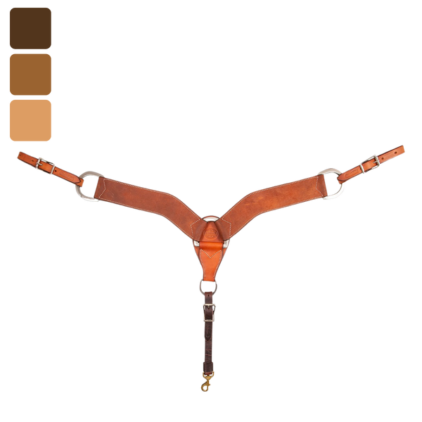 Martin Saddlery | Rough Out Breast Collar | 2.75in