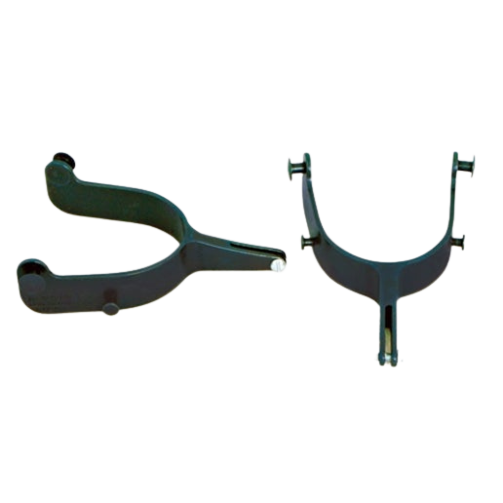 Barstow Bareback Spurs Solid