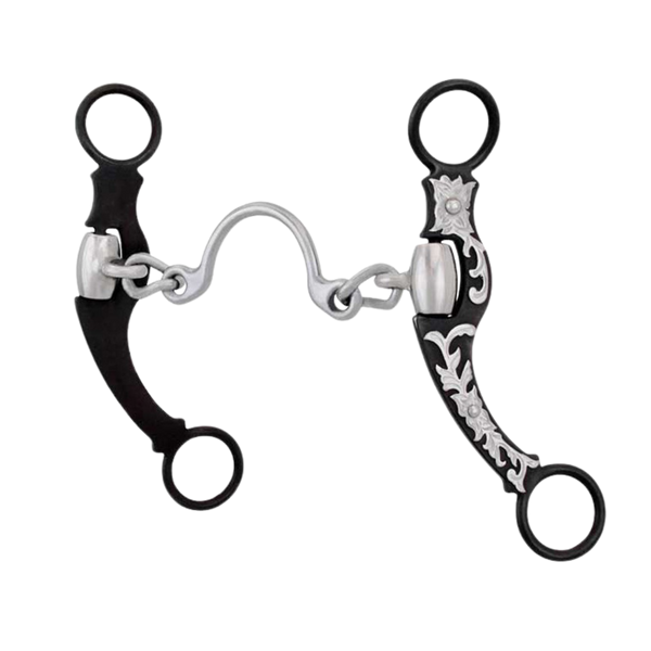 Cowboy Tack | Texas Vine Short Shank Chain Port Pit
