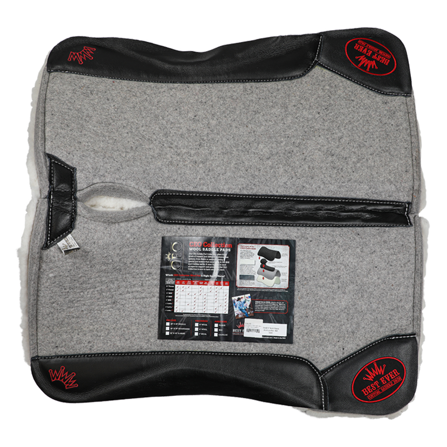 Best Ever Pads | Graphite Elephant with Royal Crown | 3/4