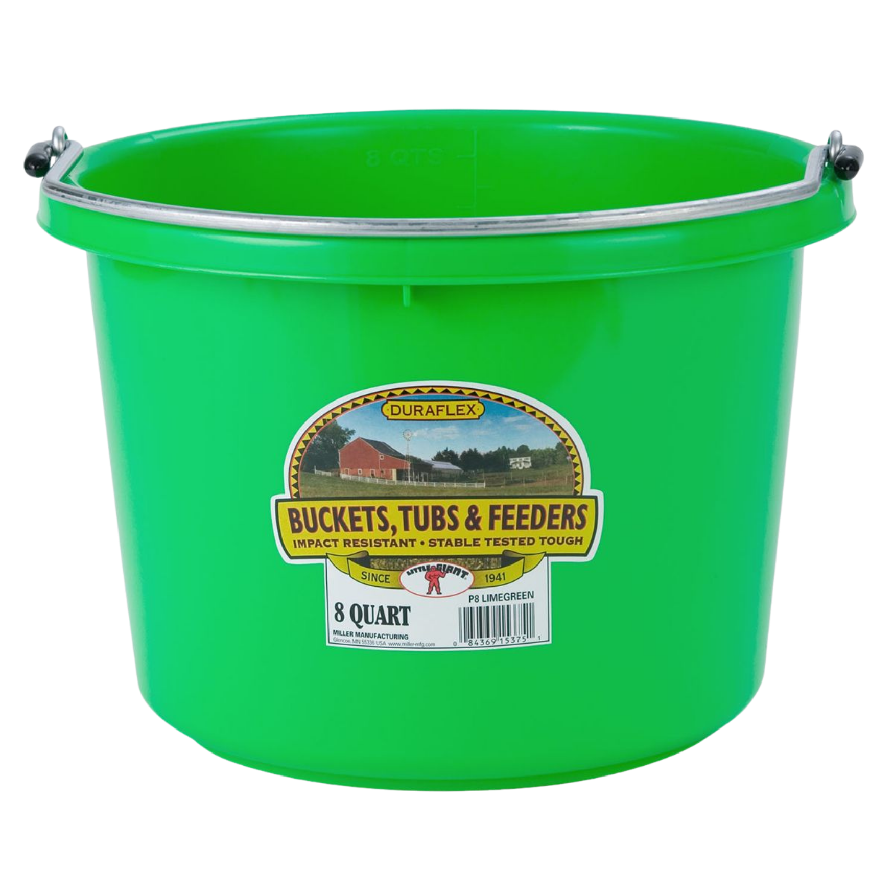Duraflex | 8 Quart Plastic Pail