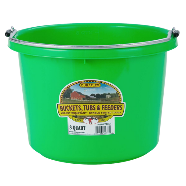 Duraflex | 8 Quart Plastic Pail