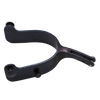 Barstow 26° Turned Down and Twisted Bull Spurs