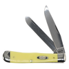 Case Knives | 00161 | Yellow Synthetic CS Trapper