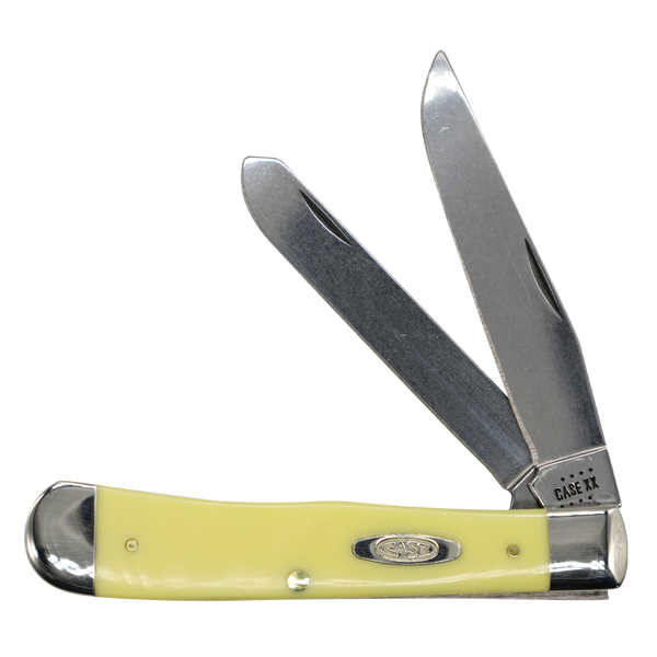 Case Knives | 00161 | Yellow Synthetic CS Trapper