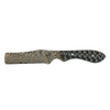 Rusted Nail Knives | Brown Fang | G10 Damascus Bullcutter Knife