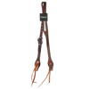 Wildfire Saddlery | 3/4" Headstall Split Ear Chocolate Harness