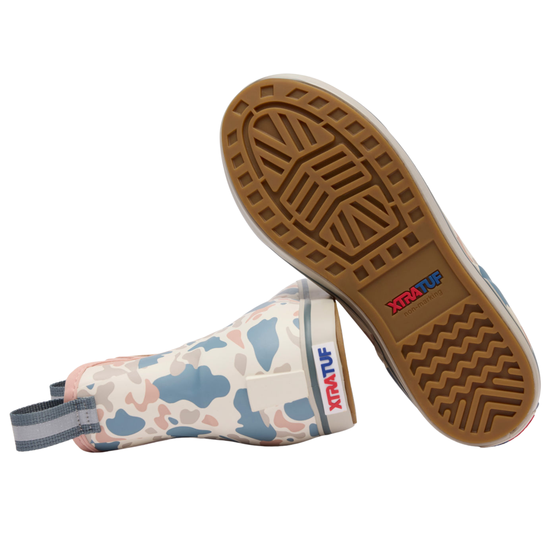 XtraTuf | Women's 6 in Ankle Deck Boot | Ivory Duck Camo