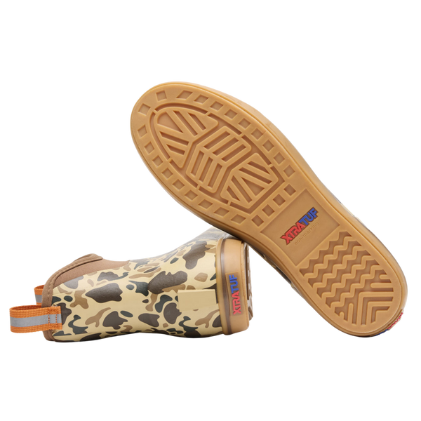 Xtratuf | Men's 6 in Ankle Deck Boot | Duck Camo