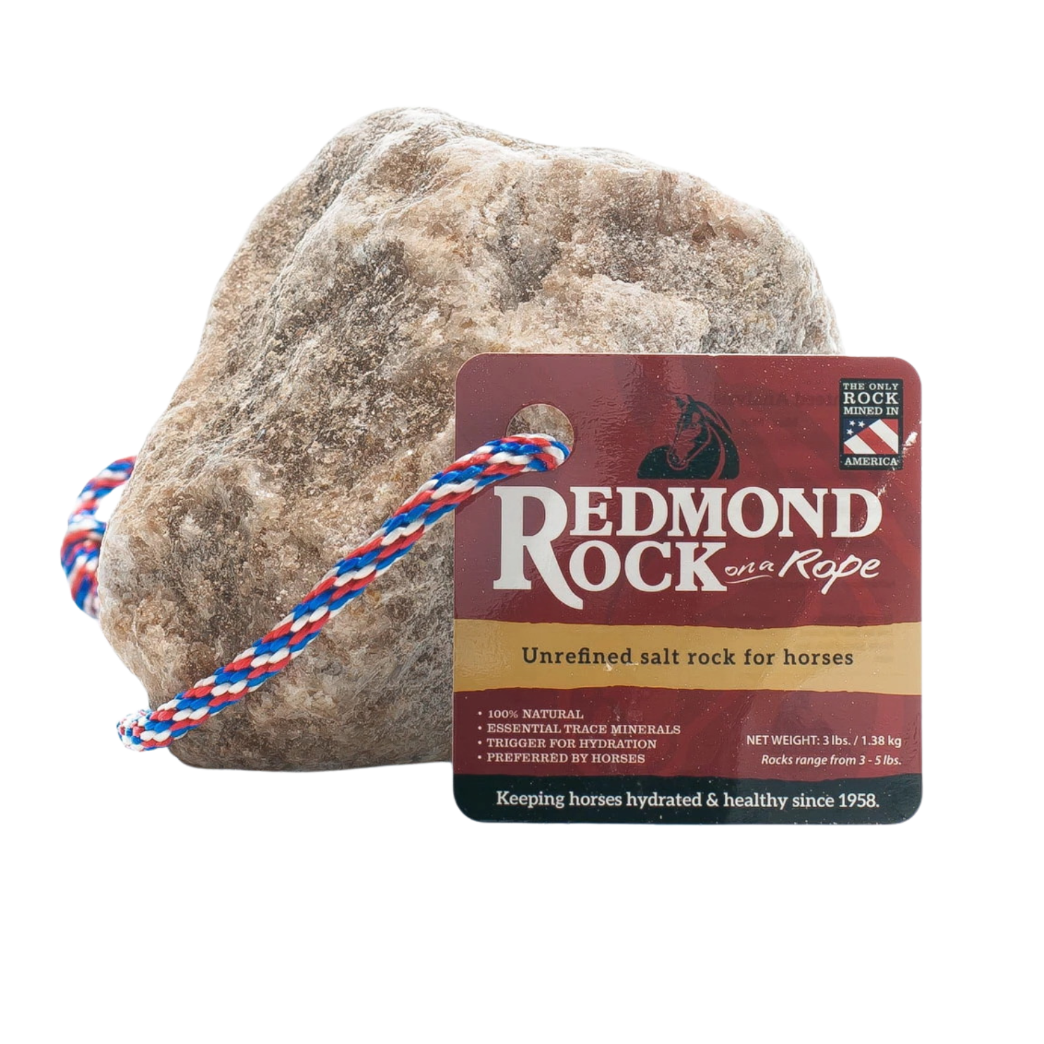 Redmond | Rock on a Rope | 3 lbs