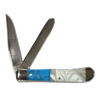 Rusted Nail Knives | Pearl Agate | Acrylic Trapper