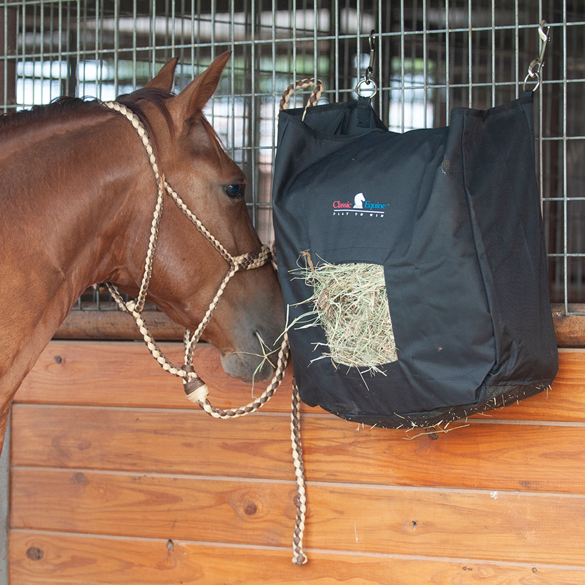 Classic Equine | Basic Hay Bag | Black