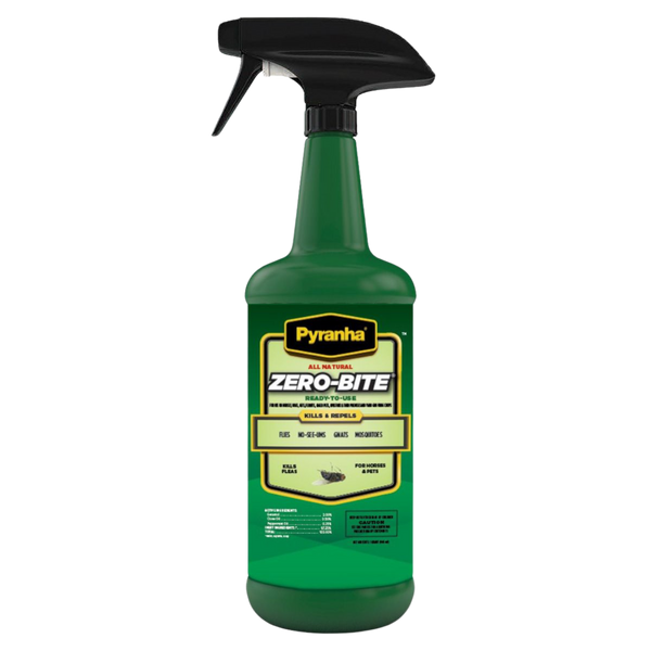 Pyranha | Zero Bite Natural Insect Repellent | 32oz