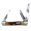 Case Knives | 00042 | Peach Seed Jig Amber Bone Medium Stockman