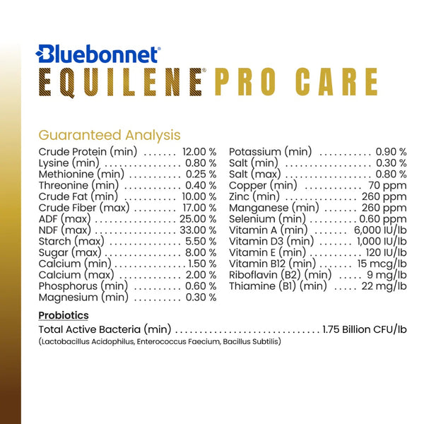 Bluebonnet Feeds | Equilene Pro Care
