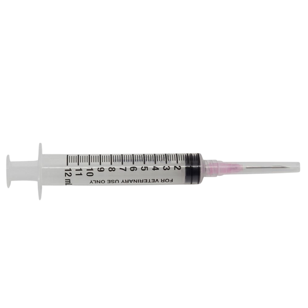 Ideal Instruments | Luer Lock Syringe w/ 18 x 1" Needle | 12CC