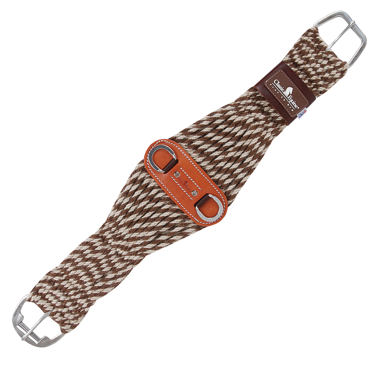 Classic Equine | Mohair-Alpaca Roper Cinch | 27-Strand