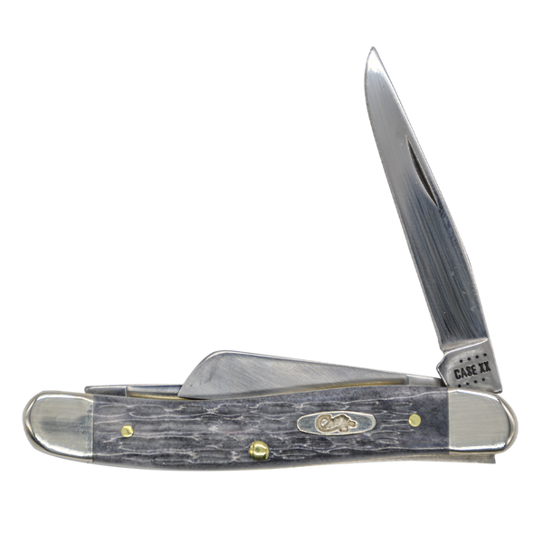Case Knives | 58413 | Pocket Worn® Crandall Jig Gray Bone Medium Stockman