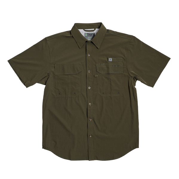 Smarty Rodeo | Cool Wear Button Up | Men's Short Sleeve