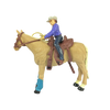 Big Country Toys | All Around Cowgirl with Horse