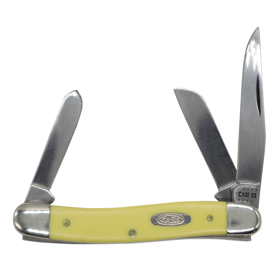 Case Knives | Yellow Synthetic CS Medium Stockman | 00035