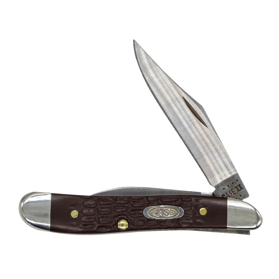 Case Knives | 00046 | Brown Synthetic Peanut