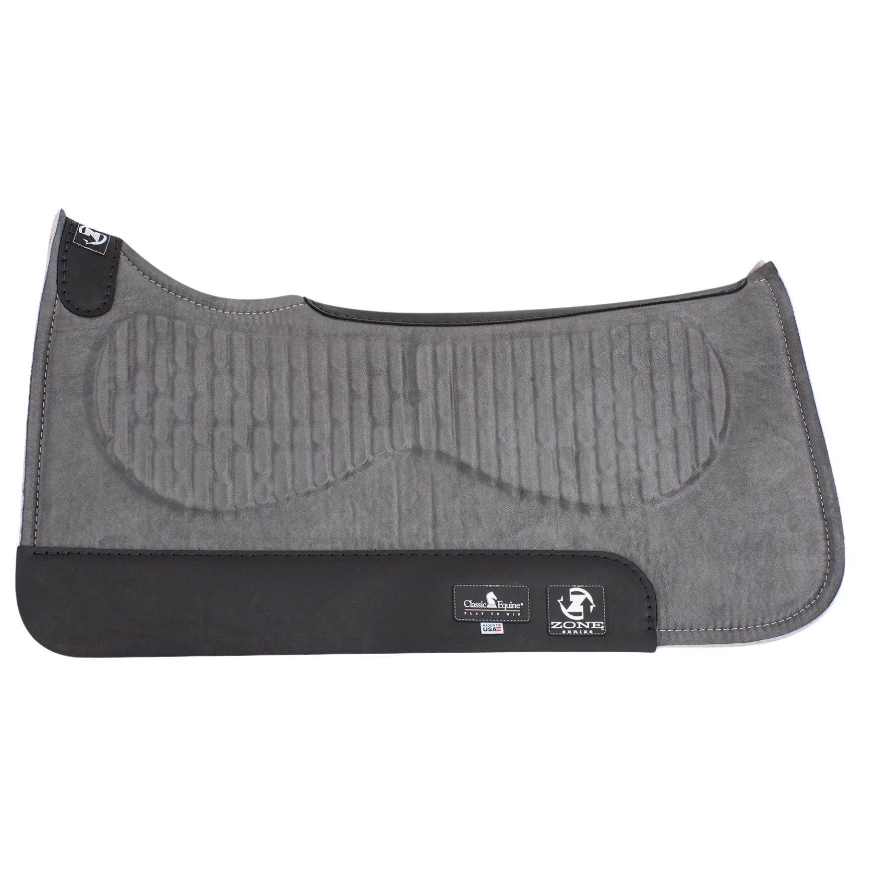 Classic Equine | Zone Micro Suede Saddle Pad | 3/4