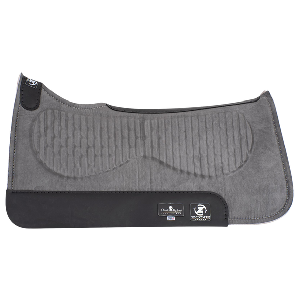 Classic Equine | Zone Micro Suede Saddle Pad | 3/4" Felt | 31" x 32"