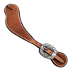Wildfire Saddlery | Youth Spur Straps Cowboy Golden Spider Stamp with Custom Buckles