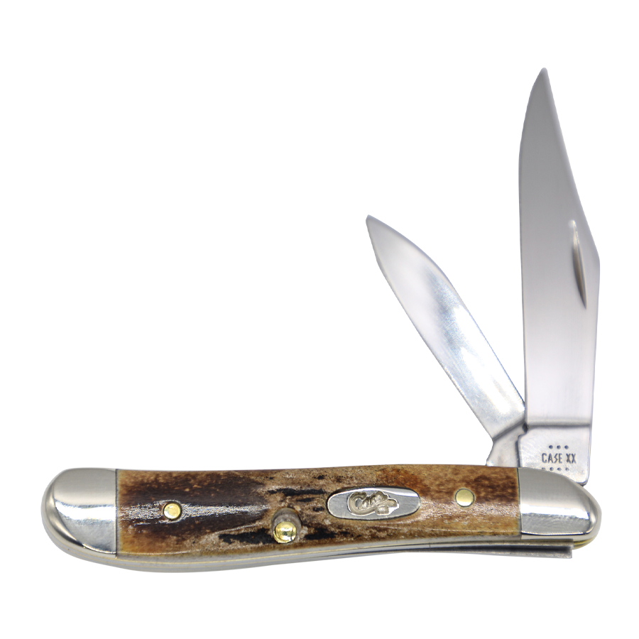 Case Knives | 00048 | Genuine Stag Peanut