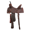 Smarty Saddlery | Barrel Saddle | Chocolate Rough Out