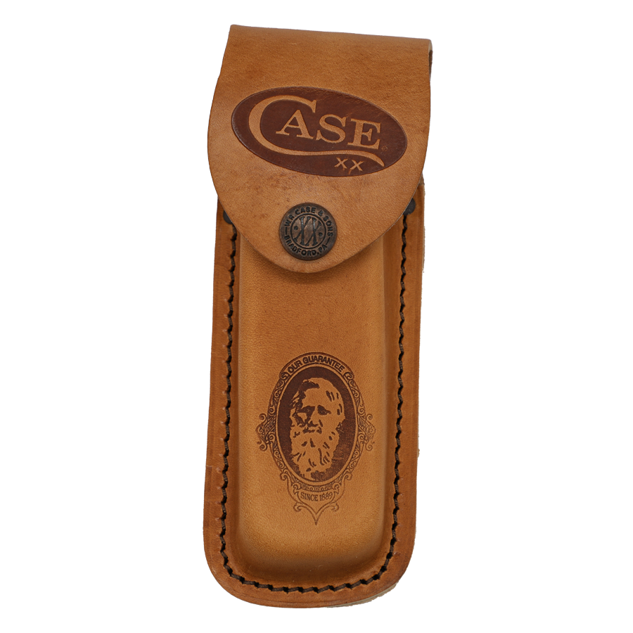 Case Knives | 00189 | Rosewood Standard Jig Folding Hunter with Leather Sheath