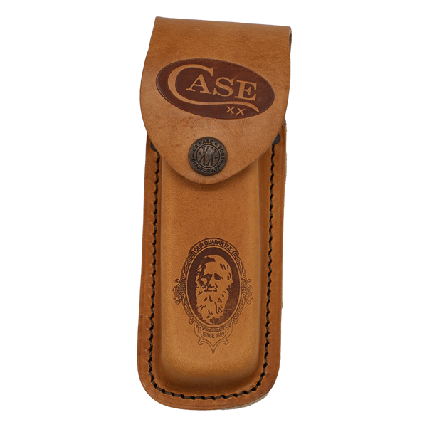 Case Knives | 00189 | Rosewood Standard Jig Folding Hunter with Leather Sheath