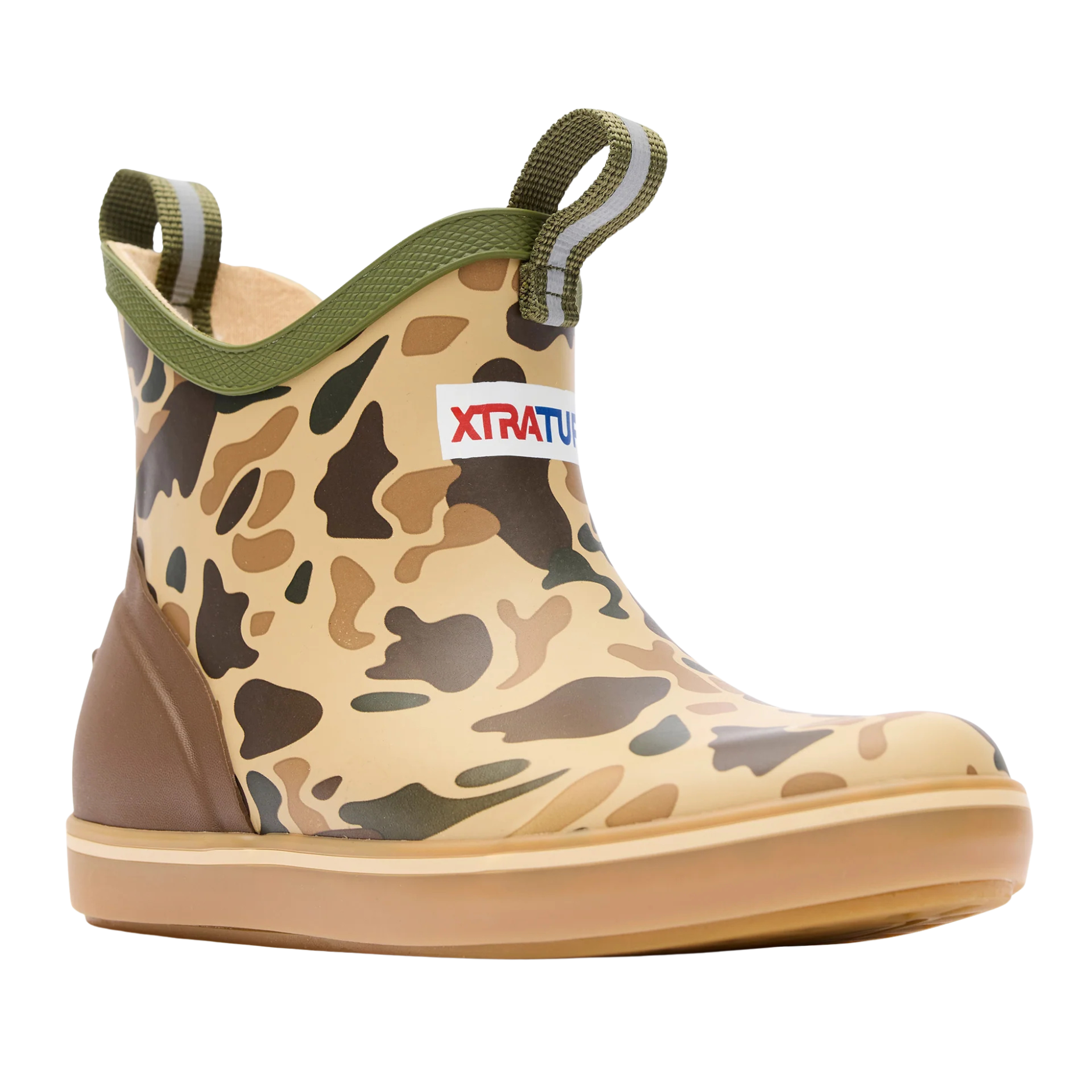 XtraTuf | Big Kids Ankle Deck Boot | Duck Camo