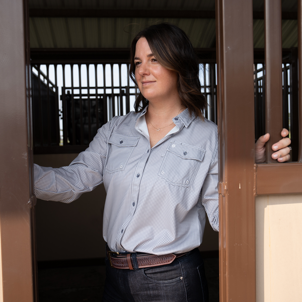 Smarty Rodeo | Cool Wear Button Up | Women's Long Sleeve