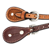 Wildfire Saddlery | Spur Straps Cowboy Youth Golden Spider Stamp