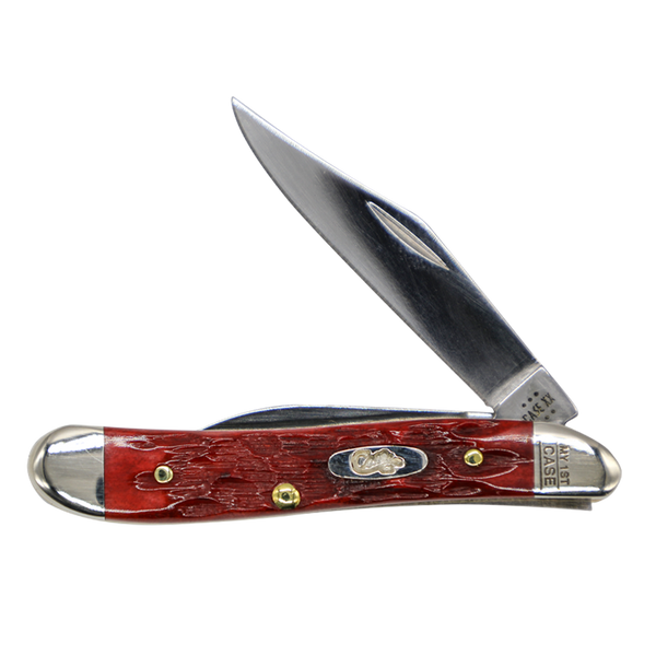 Case Knives | 00781 | Pocket Worn® Corn Cob Jig Old Red Bone Peanut